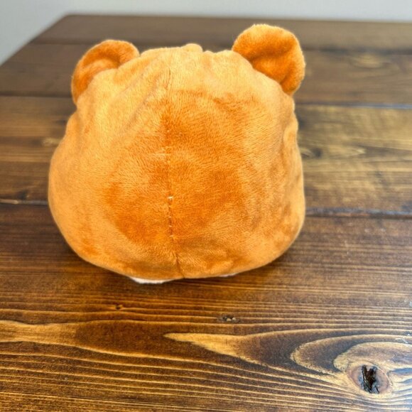 RMS Int’l reversible bear white brown plush stuffed animal smile - Picture 6 of 10